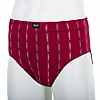 GUGGEN EMBROIDERED CLOSED BRIEF