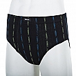 GUGGEN EMBROIDERED OPENED BRIEF