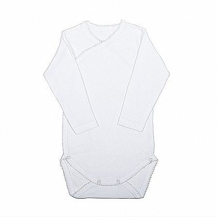 DOUBLE-BREASTED NATAL BODYSUIT