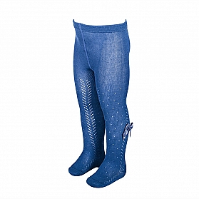 SPRING OPEN WEAVE TIGHTS WITH LOOP