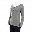 BAKER LONG SLEEVE T-SHIRT WITH BUTTONS
