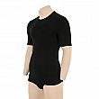 ADAPTABLE FABRIC SHORT SLEEVE UNDERSHIRT. V NECK