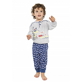 Pijama niño invierno de algodón Retro 💥 Fabricado en España
