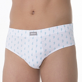 5468 LITTLE BOATS EMBROIDERED CLOSED BRIEF