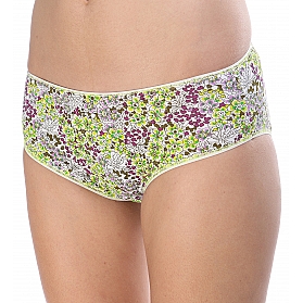 5772 100% ANTIALLERGIC COTTON MIXED FLOWERS PANTY