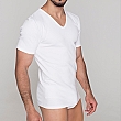 THERMAL SHORT SLEEVE UNDERSHIRT. V NECK