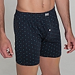 5092 OPENED BOXER WITH DOTS EMBROIDERY