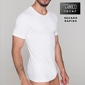 9261 THERMAL NAPPED SHORT SLEEVE UNDERSHIRT. FAST DRYING