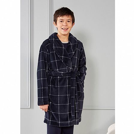 SQUARES POLAR ROBE