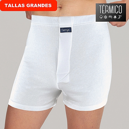 9477 THERMAL COTTON OPENED BOXER