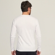 NATURAL COTTON LONG SLEEVE T-SHIRT