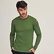 NATURAL COTTON LONG SLEEVE T-SHIRT