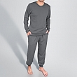 100% COTTON PAJAMA WITH CUFFS AND POCKETS