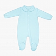 OPEN FRONT THERMAL NAPPED COTTON BABY PAJAMAS
