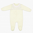 BACKF OPENED THERMAL NAPPED COTTON BABY PAJAMAS