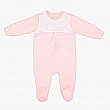 BACKF OPENED THERMAL NAPPED COTTON BABY PAJAMAS