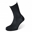 4442 100% LISLE YARN CUFLESS RIBBED SOCKS