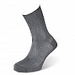 4442 100% LISLE YARN CUFLESS RIBBED SOCKS