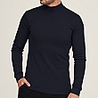 7447 TURTLE NECK LONG SLEEVE T-SHIRT IN THERMAL FABRIC