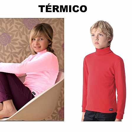 THERMAL TURTLENECK T-SHIRT