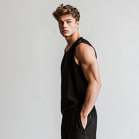 WIDE-STRAP SHIRT