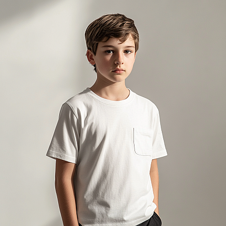 CAMISETA MANGA CORTA CON BOLSILLO