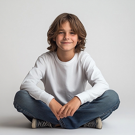 BASIC LONG SLEEVE T-SHIRT